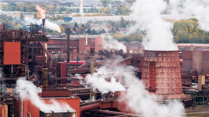 Starker Rückgang der Rohstahlproduktion 2025: Die Stahlindustrie spricht vom vierten Krisenjahr in Folge. (Symbolbild)