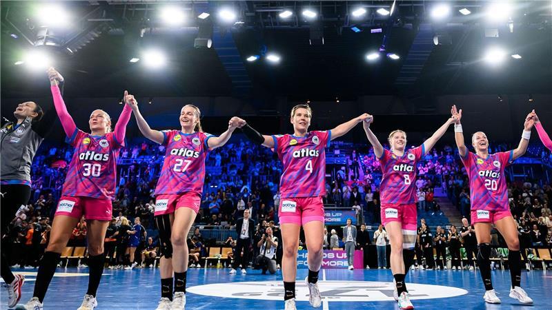 Starker WM-Test für Deutschlands Handballerinnen.