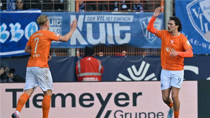 Starkes Duo: Isac Lidberg (l) und Fraser Hornby. (Archivbild)