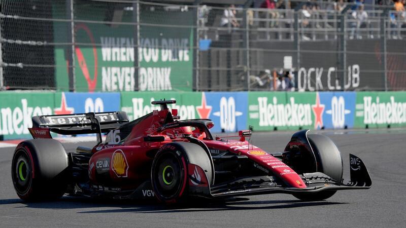 Ferrari-Duo schlägt Verstappen in Mexiko-Qualifikation Startet in Mexiko von der Pole: Charles Leclerc.