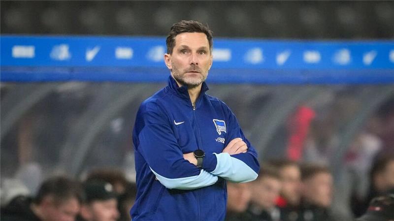 Stefan Leitl gab sein Trainerdebüt für Hertha BSC. 