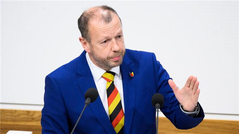 Stefan Marzischewski-Drewes zog 2022 als AfD-Spitzenkandidat in den niedersächsischen Landtag ein. (Archivbild)