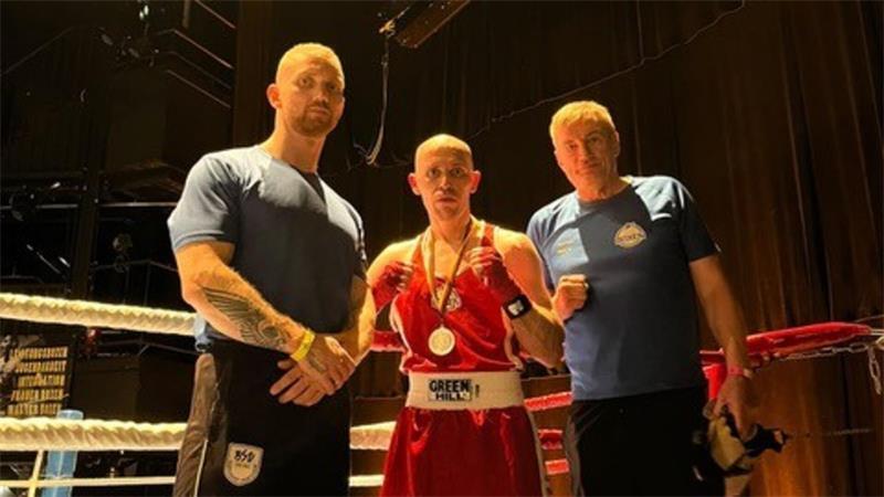 BSV-Boxer haben kraftraubende Titelkämpfe - nun folgt das eigene Event Stefan Riese, Christopher Gimmini und Ralf Gruhn (von links).