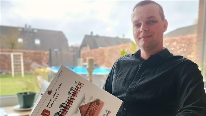 Stefan Zerbin will die Öffentlichkeitsarbeit des Heimatvereins Kutenholz digital voranbringen.
