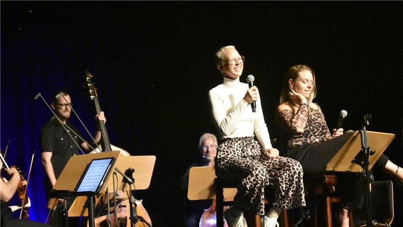 Stefanie Heinzmann verbreitet pure Lebensfreude.