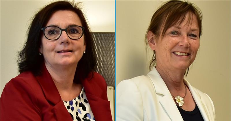 Stefanie Kelzenberg und Silvia Nieber.