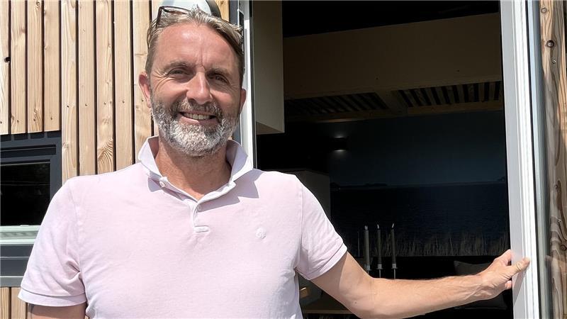 Steffan Griebel vermietet Neuwerks erstes Tiny House.