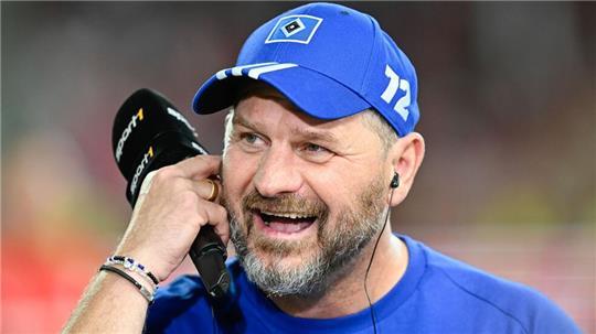 Steffen Baumgart und der HSV erwarten am Samstag den SC Paderborn.