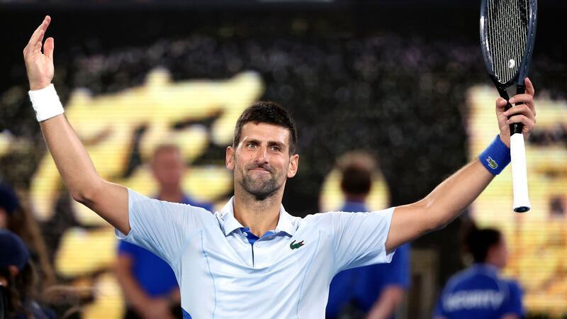 Steht bei den Australian Open im Viertelfinale: Novak Djokovic.