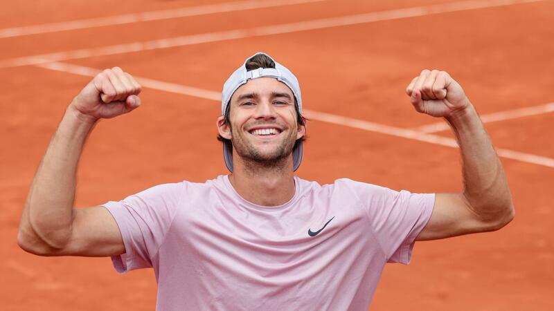 Steht bei den French Open überraschend in Runde zwei: Henri Squire.