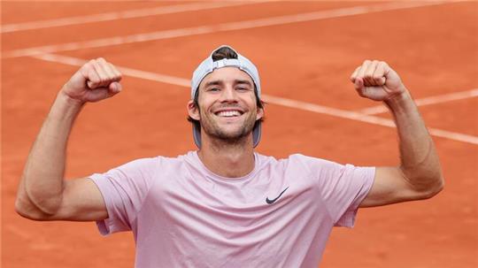 Steht bei den French Open überraschend in Runde zwei: Henri Squire.
