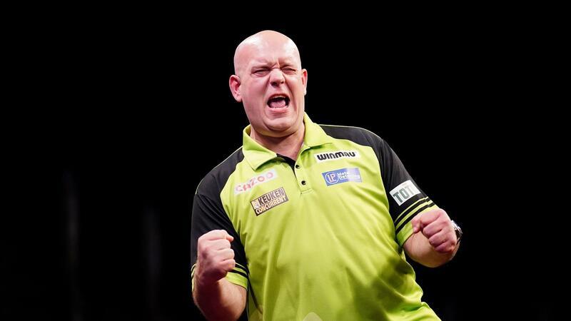 Steht bei der Darts-WM in London in der dritten Runde: Michael van Gerwen.