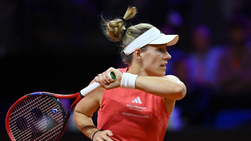 Kerber beim Turnier in Rom in Runde zwei Steht beim Masters in Rom in der zweiten Runde: Angelique Kerber.