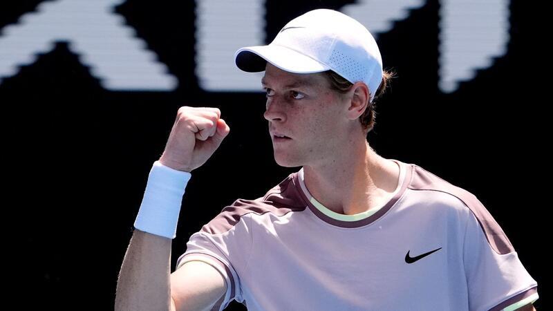 Sinner stoppt „schockierten“ Djokovic in Melbourne Steht im Finale der Australian Open: Der Italiener Jannik Sinner.