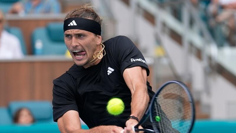 Steht in Miami im Halbfinale: Alexander Zverev.