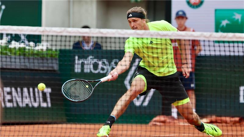 Steht in Paris in der zweiten Runde: Alexander Zverev.