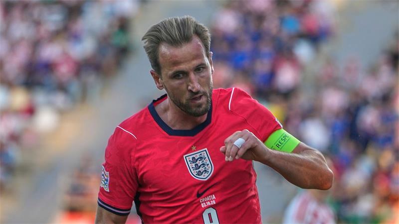 „Fantastisch“: Bellingham und Kane verzaubern England Steht vor einem historischen Einsatz: Englands Kapitän Harry Kane.