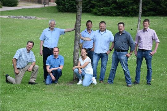 Stellen sich am 12. September zur Wahl: Dr. Hartmut Schröder, Lüder Pott, Thomas Langen, Anne Meyer, Timo Brinkmann, Hartmut Meyer, Martin Eckhoff und Hendrik Wißler (von links).