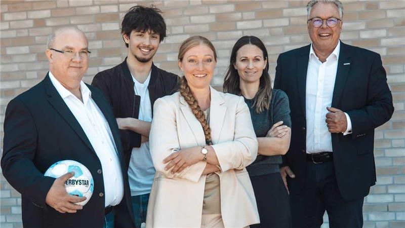Stephan Griebel, Tadeo Hennersdorf, Katharina Mewes, Sina Bollhorn und Udo Czarnecki (von links) treten bei der Kommunalwahl 2026 an.
