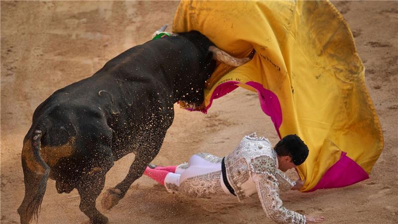 Stierkampf ist in Spanien ein geschütztes Kulturgut. (Archivbild)