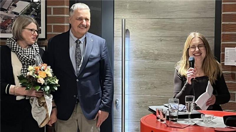 Stolz und Dankbarkeit: Johanna richtet persönliche Worte an ihren Vater.