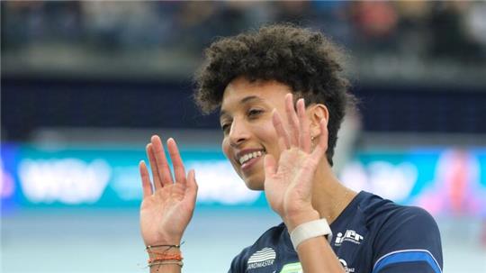 Strahlt über den siebten deutschen Hallen-Titel in Folge: Malaika Mihambo.