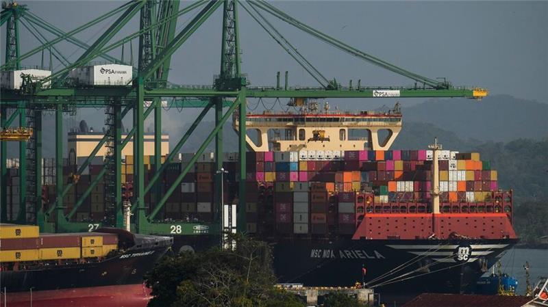Strittig ist die Kontrolle der Häfen auf beide Seiten des Kanals durch ein Unternehmen aus Hongkong.