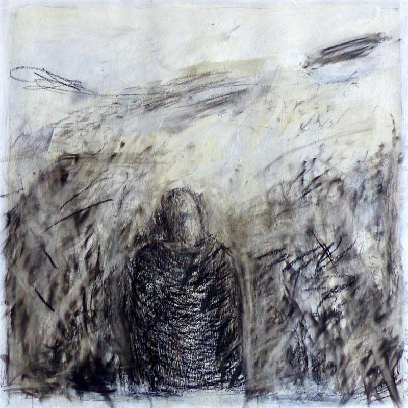 Sturm als Naturerlebnis oder als Metapher psychischer Zustände: Monika Bulang-Lörcher zeigt „Die Welt tobt“ von 2022.