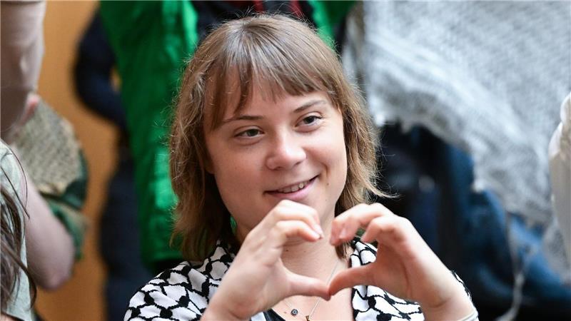 Stuttgart-Stammheim: Greta Thunberg verfolgt Prozess um Anschlag auf Rüstungsfirma in Ulm .