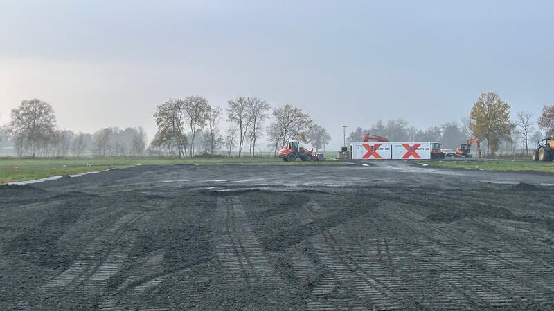 Suedlink-Baustelle in Burweg.