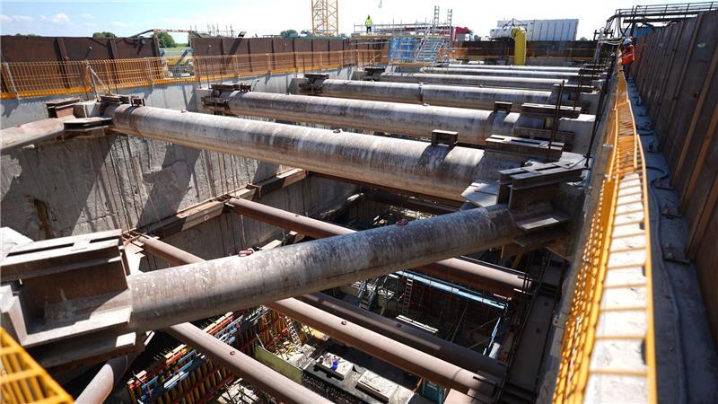 Suedlink-Elbtunnel bis Wischhafen: So ist der Stand der Bauarbeiten Suedlink soll auf rund 700 Kilometern Strom des Netzbetreibers Tennet zwischen Norden und Süden transportieren.