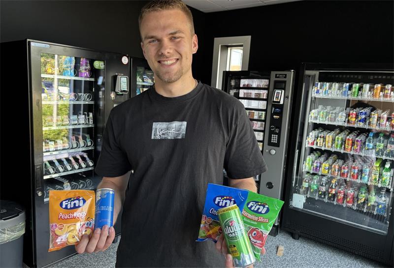 Süß, salzig oder deftig: Im „Snack Dock“ bietet Lührs für alle Geschmäcker etwas an.