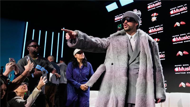 Super Bowl in Las Vegas: Bad Bunny verabschiedet sich nach Medienrunde