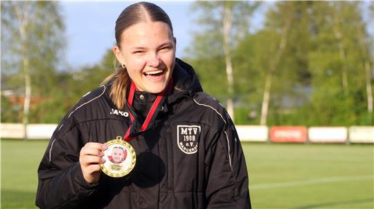 Svea Poppe vom MTV Wangersen.