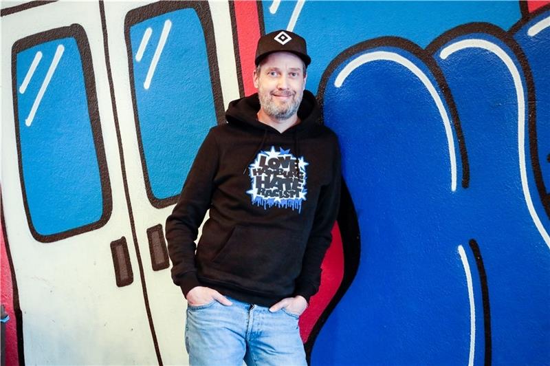 HSV-Fanchef Sven Freese: „Fußball ohne Fans funktioniert nicht“ Sven Freese beim Pokalspiel zwischen dem Hamburger SV und dem Karlsruher SC.