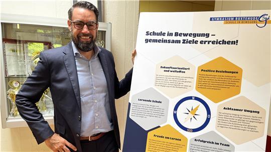 Sven Heineken ist seit vier Jahren Leiter des Gymnasiums Süd in Buxtehude.