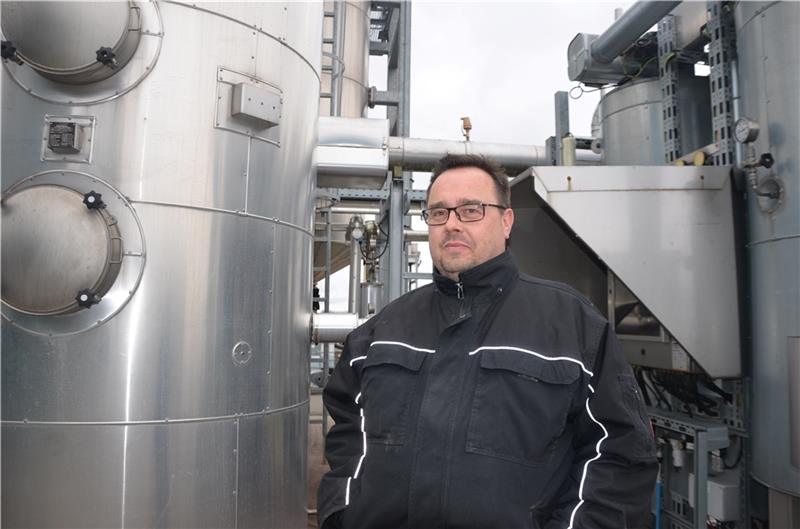 Sven Plorin ist hauptamtlicher Geschäftsführer der Bioenergie Geest GmbH & Co. KG . Er sieht die neuen Vorgaben kritisch. Foto: von Allwörden