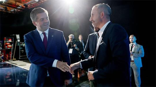 Sven Schulze (CDU) und Ulrich Siegmund (AfD).