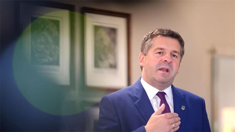 Sven Schulze, Noch-Ministerpräsident von Sachsen-Anhalt, hatte sich nach der Landtagswahl in einem Brief an Schnieder gewandt. (Archivbild)