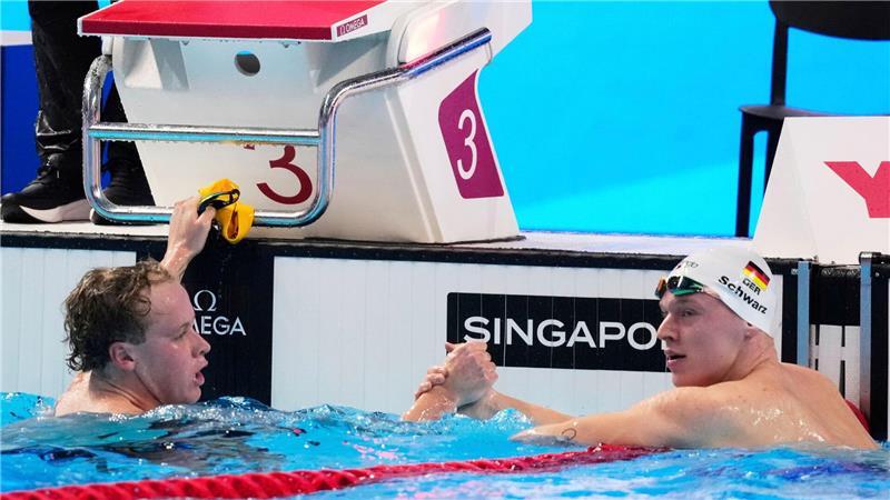 Märtens „ganz entspannt“: Deutsches Duo hat Medaillenchancen Sven Schwarz hat es souverän ins WM-Finale geschafft.