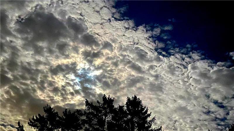 Supermond über dem Landkreis Stade: Das sind die besten Leserfotos Svenja Poppe hat den Supermond in Frankenmoor fotografiert.