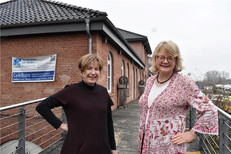 Sybille Winter und Dr. Maren Köster-Hetzendorf sind die neue weibliche Doppelspitze des Buxtehuder Kulturforums . Foto: Weselmann