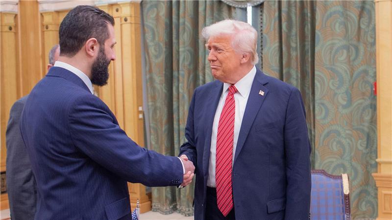 Trump will Abkommen über Beziehungen zu Israel ausweiten Syriens Übergangspräsident al-Scharaa wird am Montag im Weißen Haus erwartet. (Archivbild)