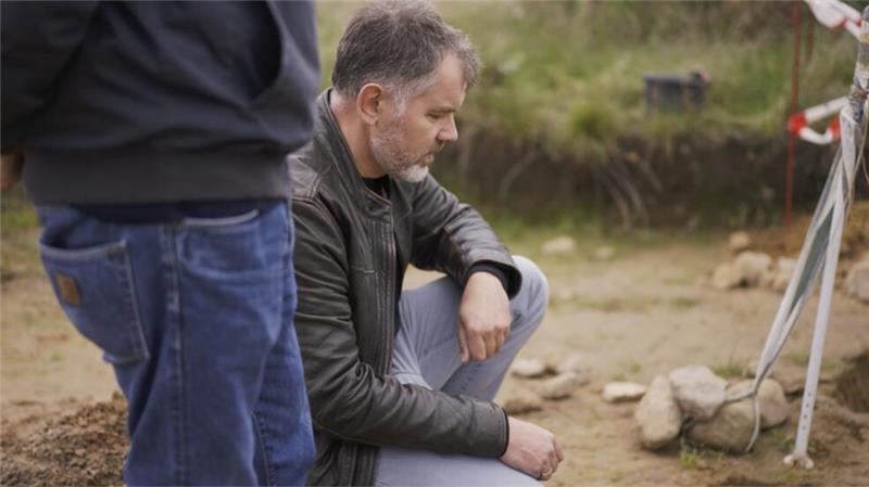 Szene aus dem Film "Mensche zwischen Elbe und Weser"