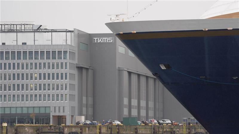TKMS schraubt seine Geschäftserwartungen hoch. (Symbolbild)