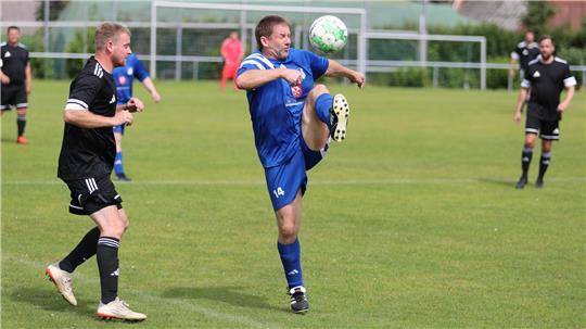 TSV-Oldie Stefan Meyer hat seit seinem Comeback noch kein Tor geschossen, aber viele verhindert.