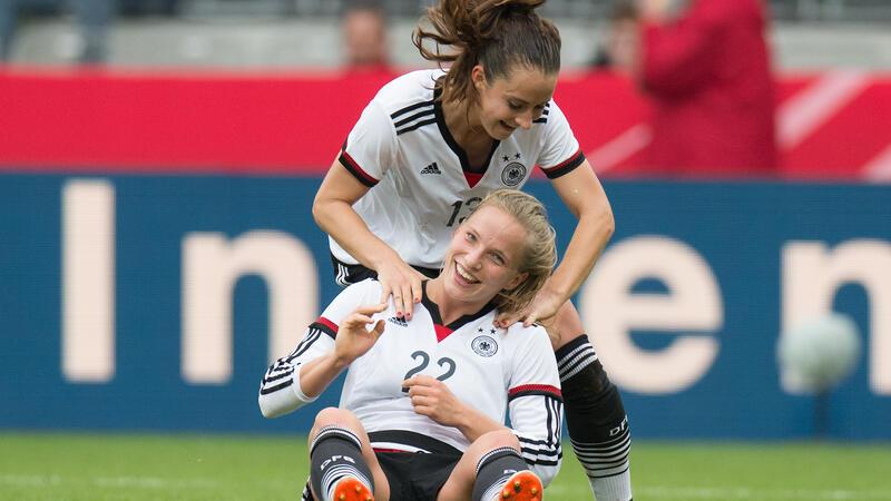 Tabea Kemme erzielte für die Nationalmannschaft sechs Treffer.