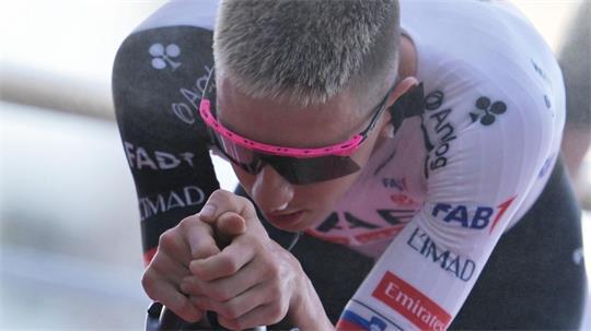 Tadej Pogacar muss nach einem Sturz bei der Vuelta aufgeben. (Archivbild)