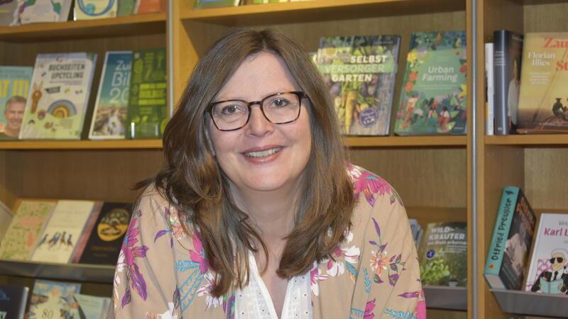 Tanja Drecke von „Schwarz auf Weiss“ freut sich über viele Besucher.