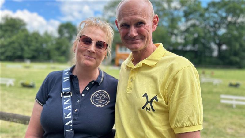 Tanja und Andreas Quaas. Er hat sich aus Krankenhaus und Reha zurückgekämpft.